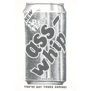 90s Vintage No Fear Asswhip Pop Soda Can Dink Single Stitch Tee T Shirt